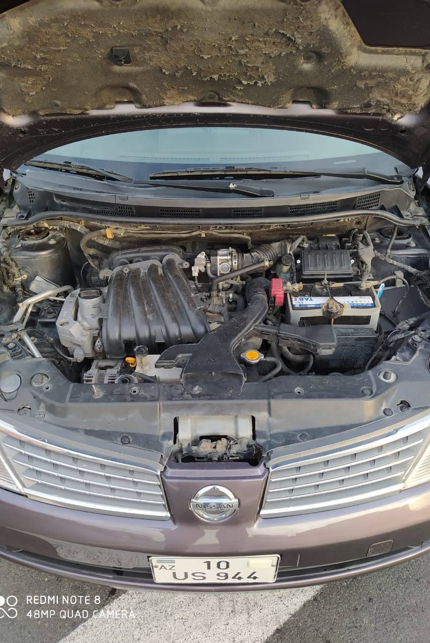 Nissan Tiida, 2007 il, 1.6 L, 399 000 km