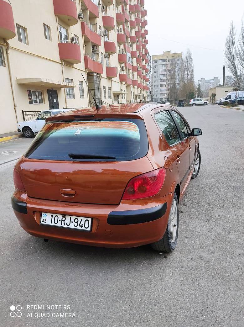Peugeot 307, 2002 il, 2.0 L, 263 000 km
