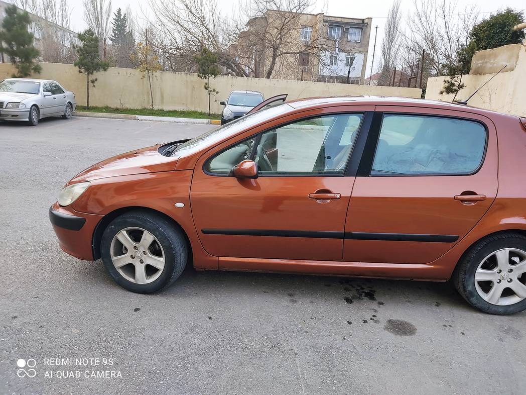 Peugeot 307, 2002 il, 2.0 L, 263 000 km