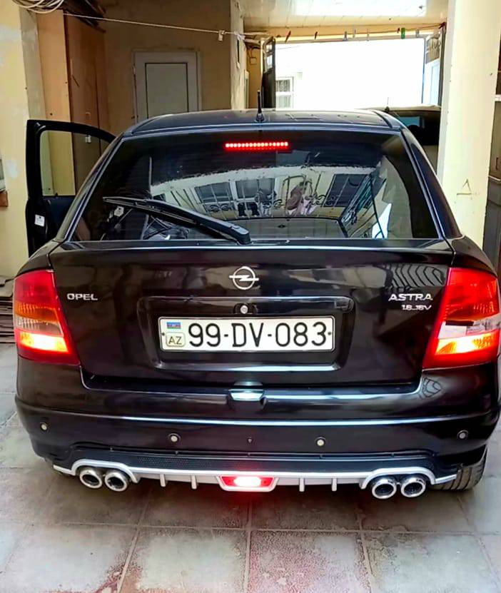 Opel Astra, 2001 il, 1.6 L, 413 949 km