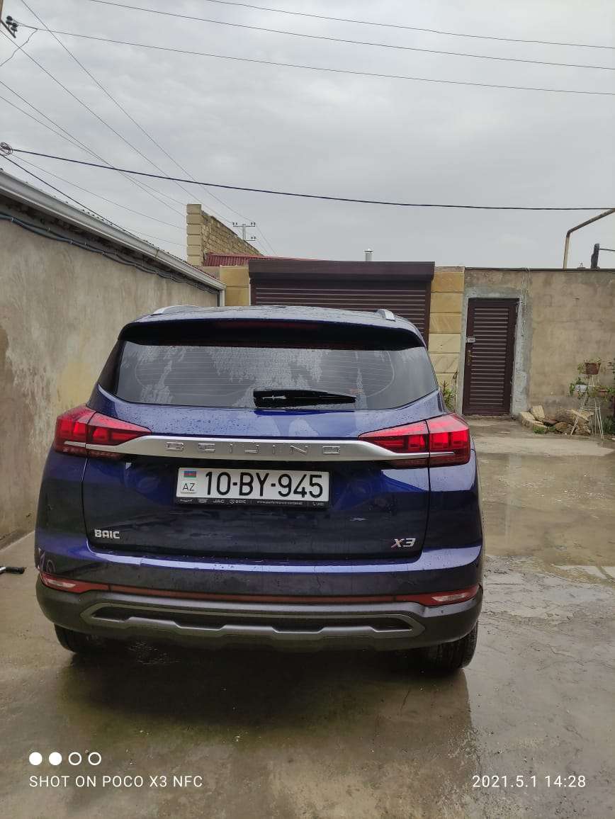 Baic X 3, 2020 il, 1.5 L, 6 000 km