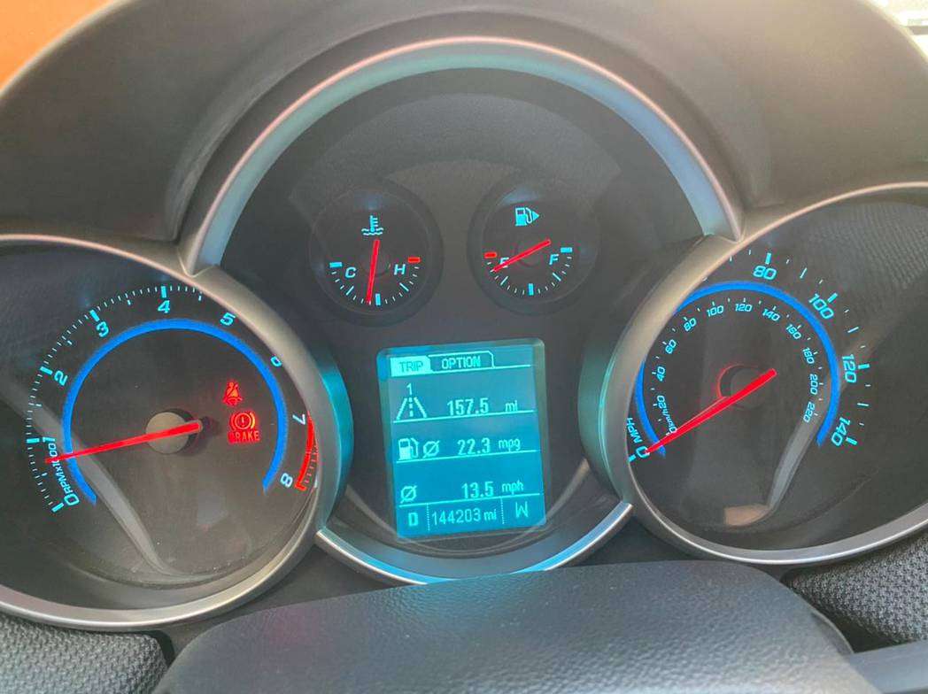 Chevrolet Cruze, 2012 il, 1.4 L, 144 203 km