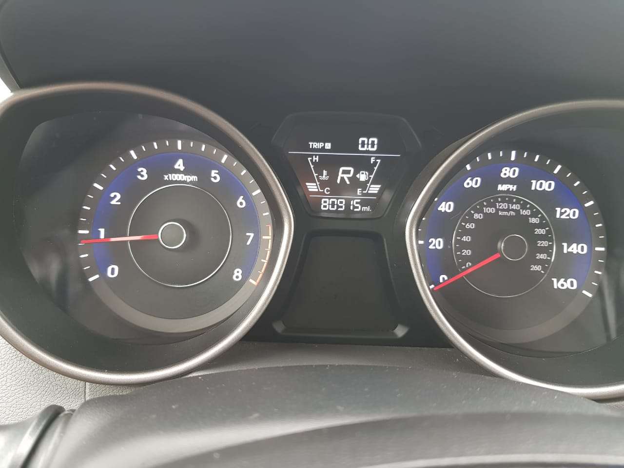Hyundai Elantra, 2014 il, 1.8 L, 129 000 km