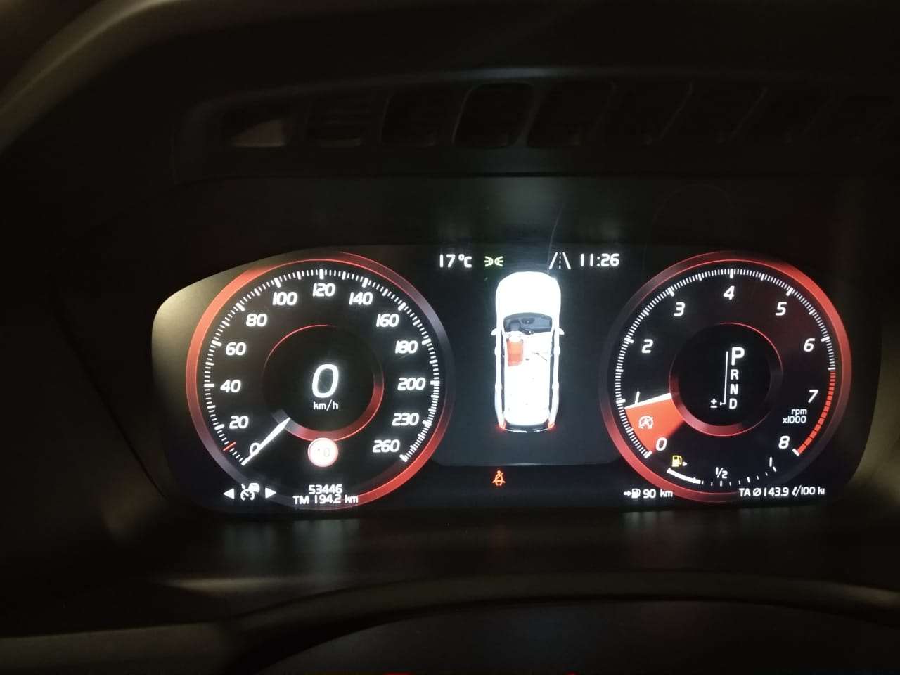 Volvo XC 90, 2018 il, 2.0 L, 53 500 km