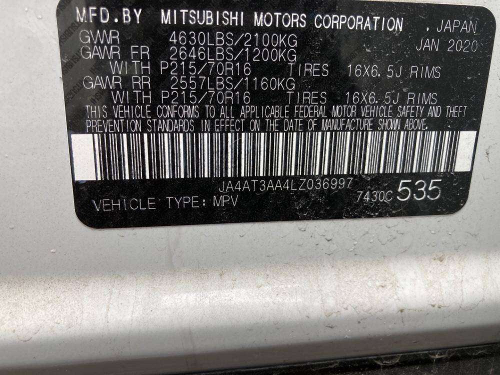 Mitsubishi Eclipse Cross, 2020 il, 1.5 L, 17 000 km