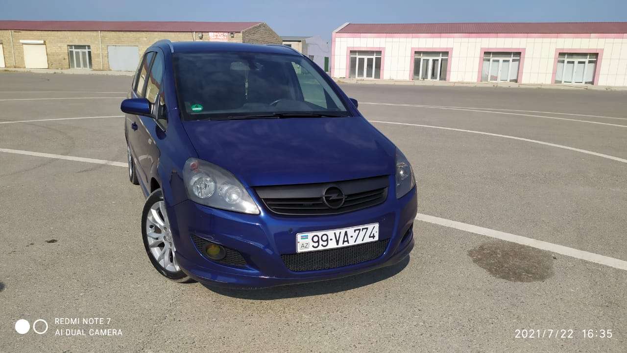 Opel Zafira, 2009 il, 1.6 L, 202 000 km