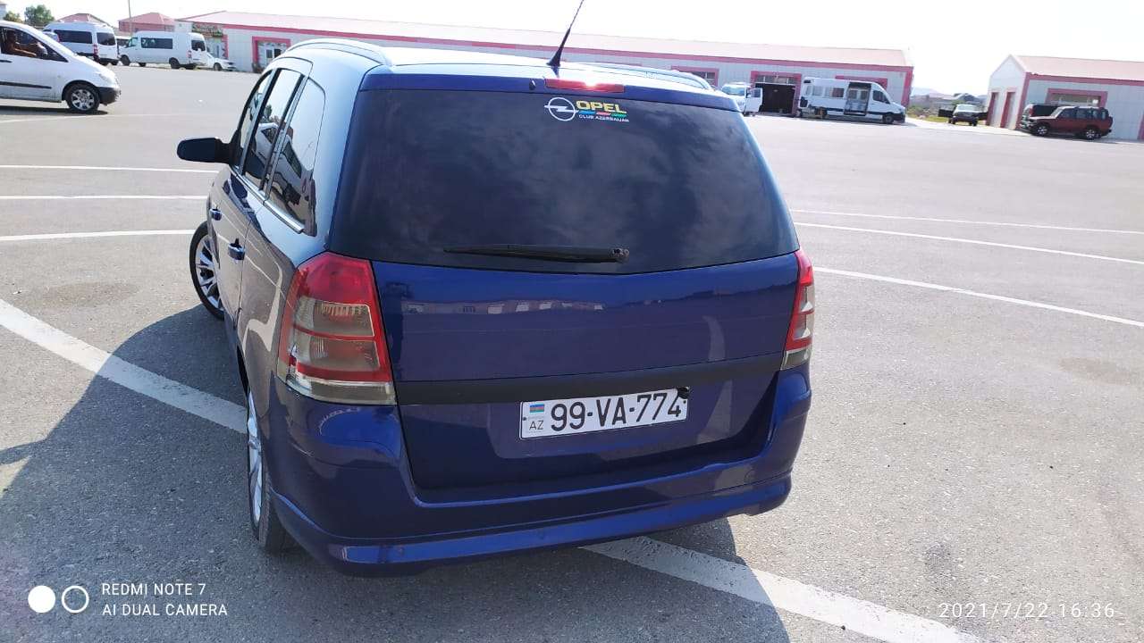 Opel Zafira, 2009 il, 1.6 L, 202 000 km