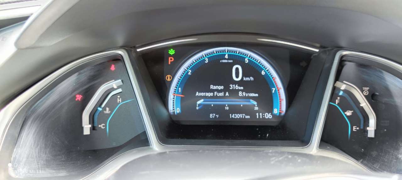 Honda Civic, 2016 il, 1.5 L, 140 000 km