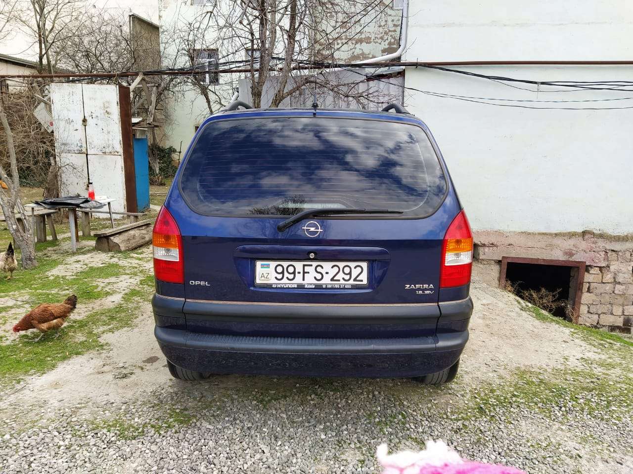 Opel Zafira, 1999 il, 1.8 L, 307 000 km