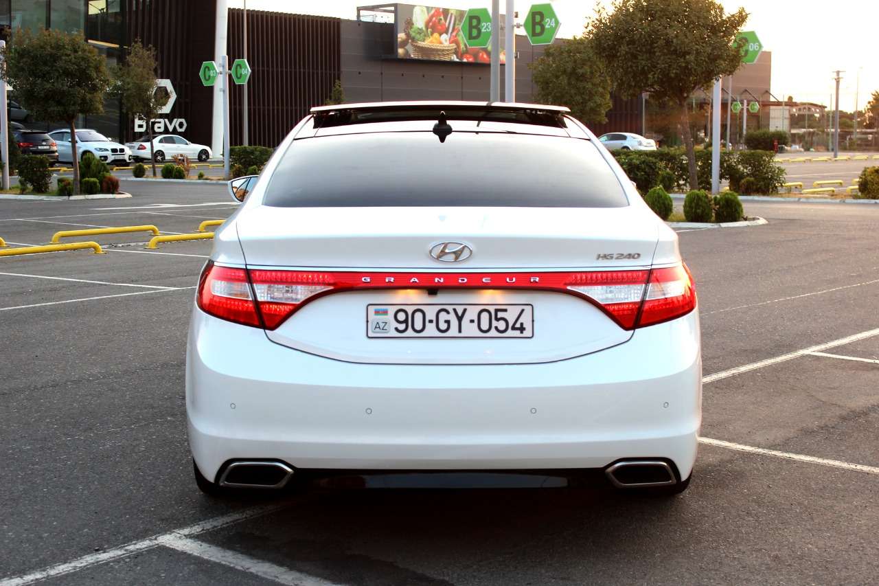 Hyundai Grandeur, 2014 il, 2.4 L, 48 500 km
