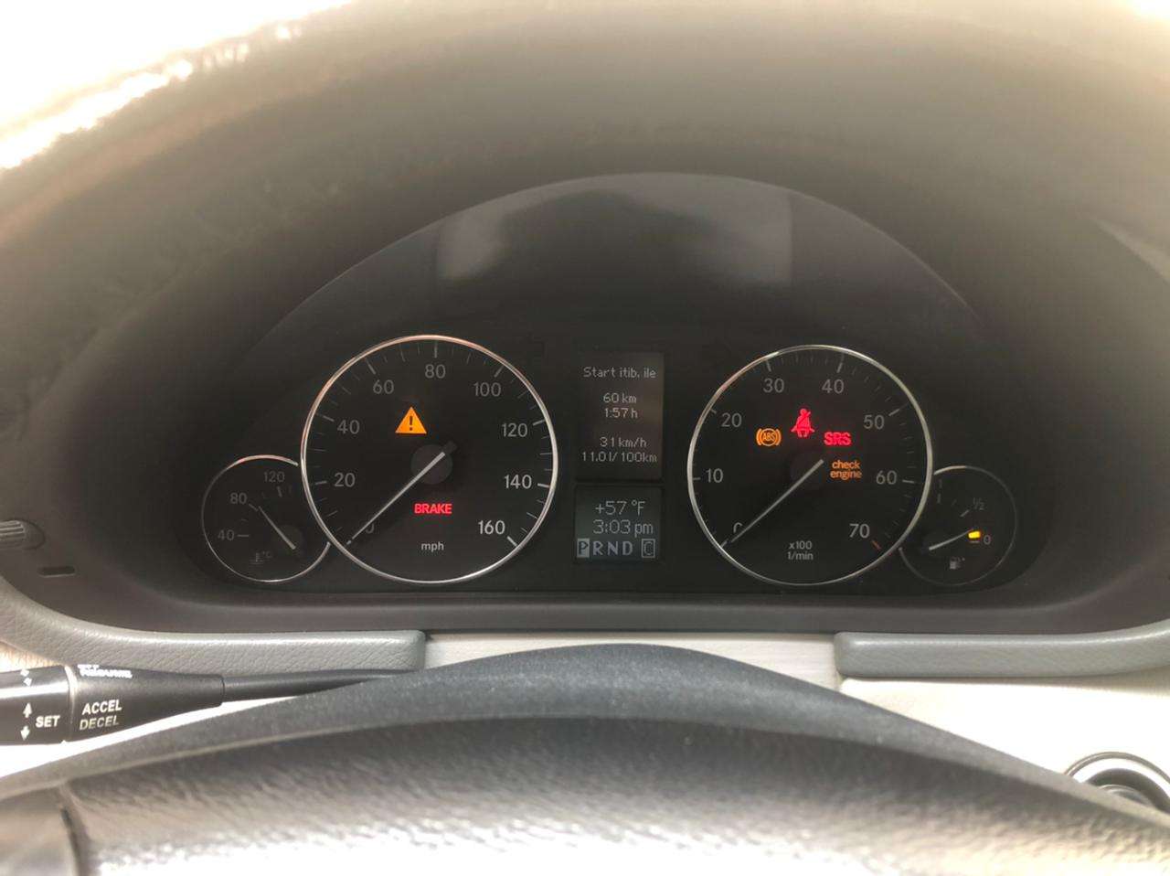 Mercedes C 230, 2006 il, 2.5 L, 260 000 km