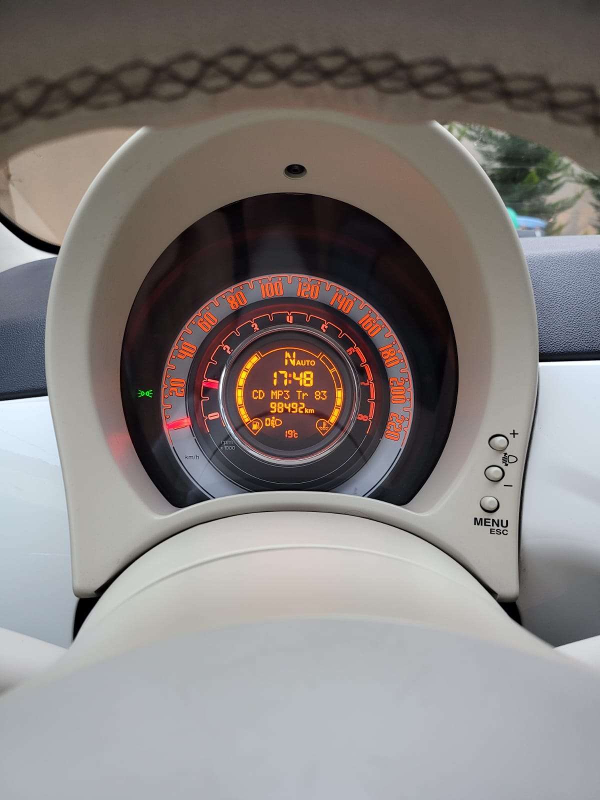 Fiat 500, 2010 il, 1.2 L, 98 000 km