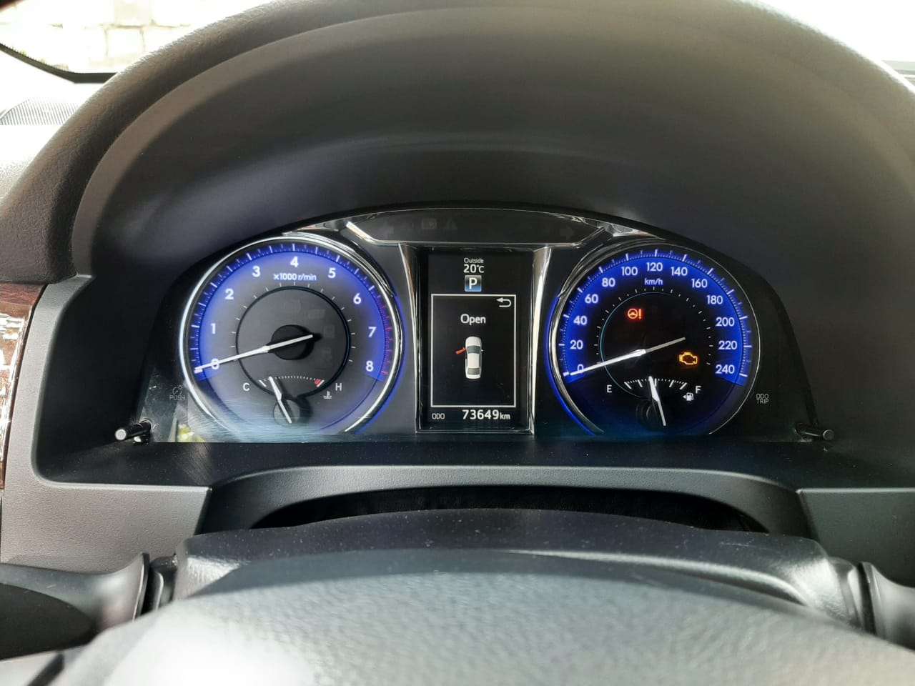 Toyota Camry, 2017 il, 2.5 L, 73 649 km