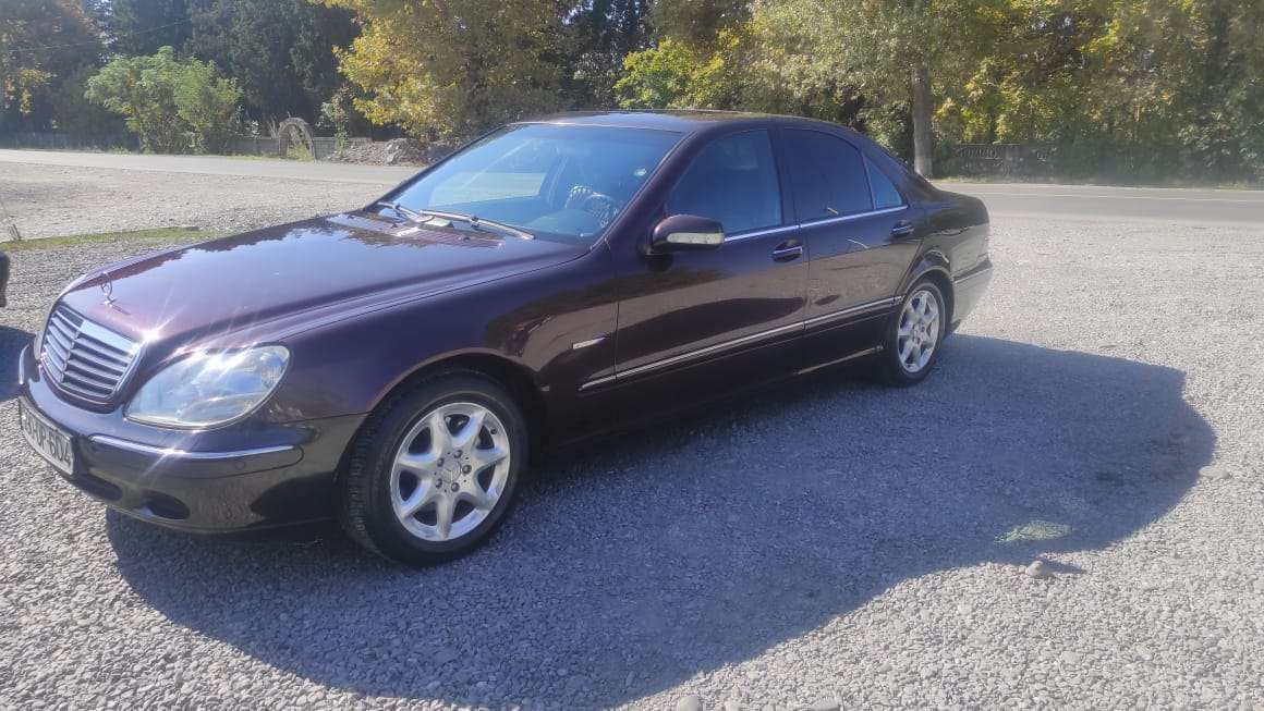 Mercedes S 320, 2000 il, 3.2 L, 334 000 km