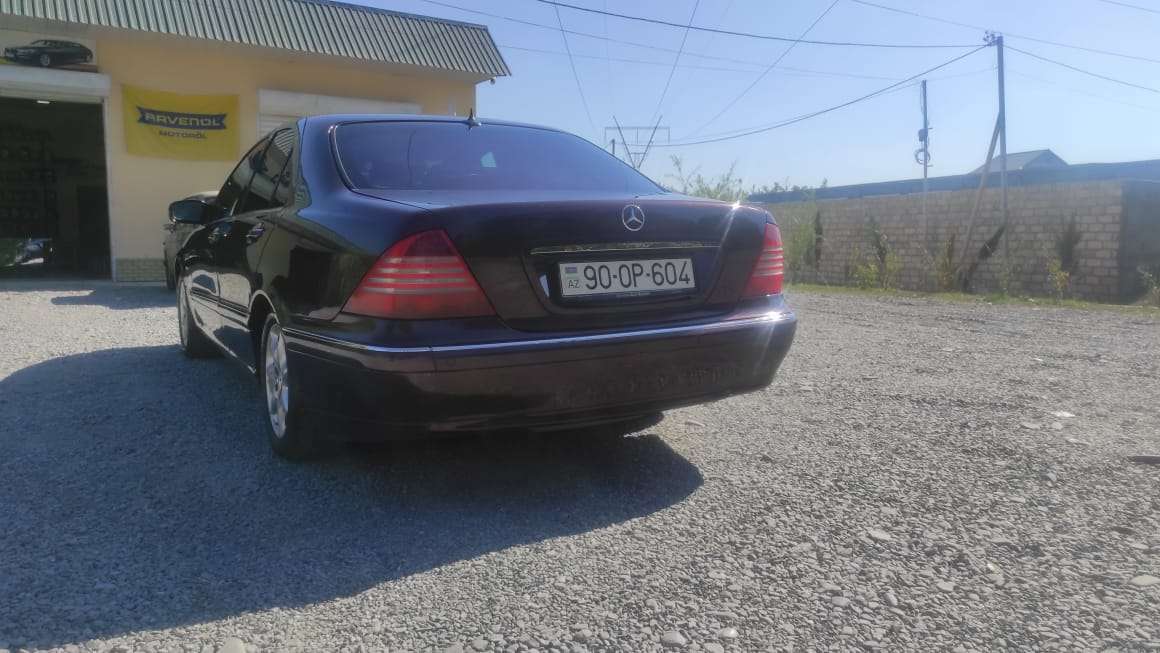 Mercedes S 320, 2000 il, 3.2 L, 334 000 km