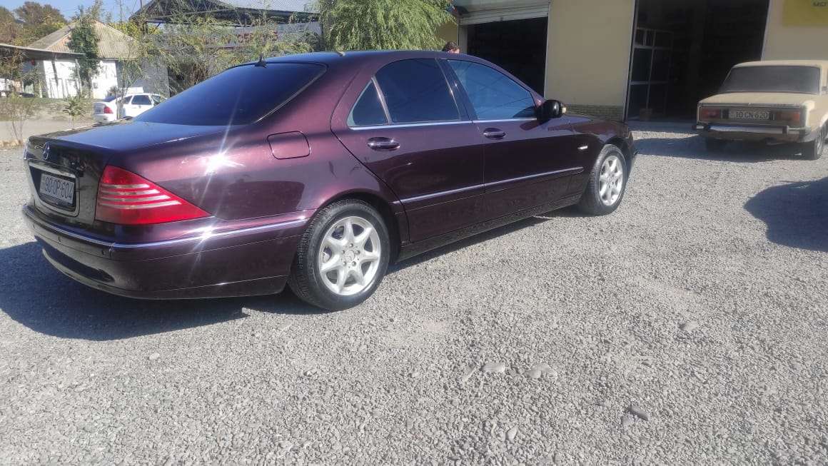 Mercedes S 320, 2000 il, 3.2 L, 334 000 km