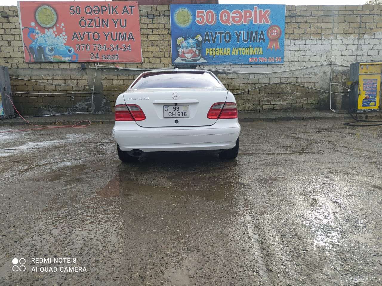 Mercedes CLK 320, 2000 il, 3.2 L, 190 000 km