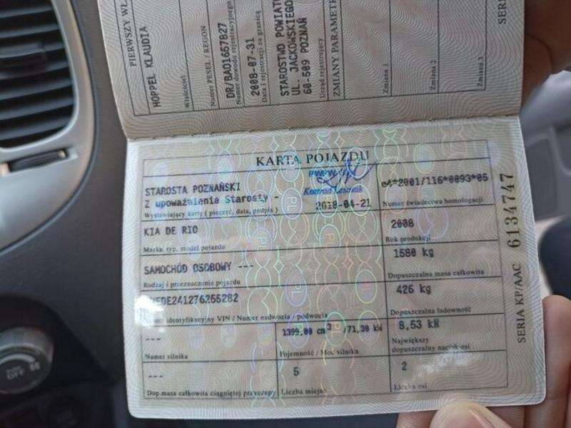 Kia Rio, 2008 il, 1.4 L, 150 000 km