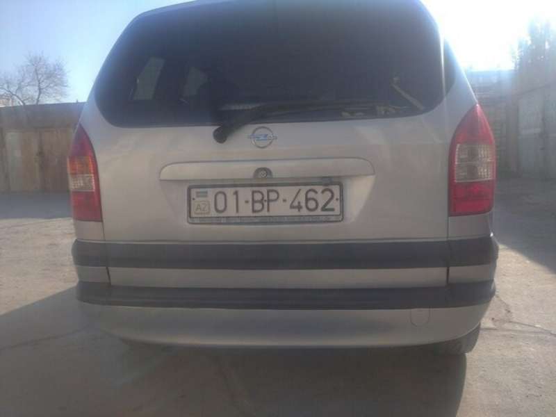 Opel Zafira, 2001 il, 1.8 L, 395 288 km