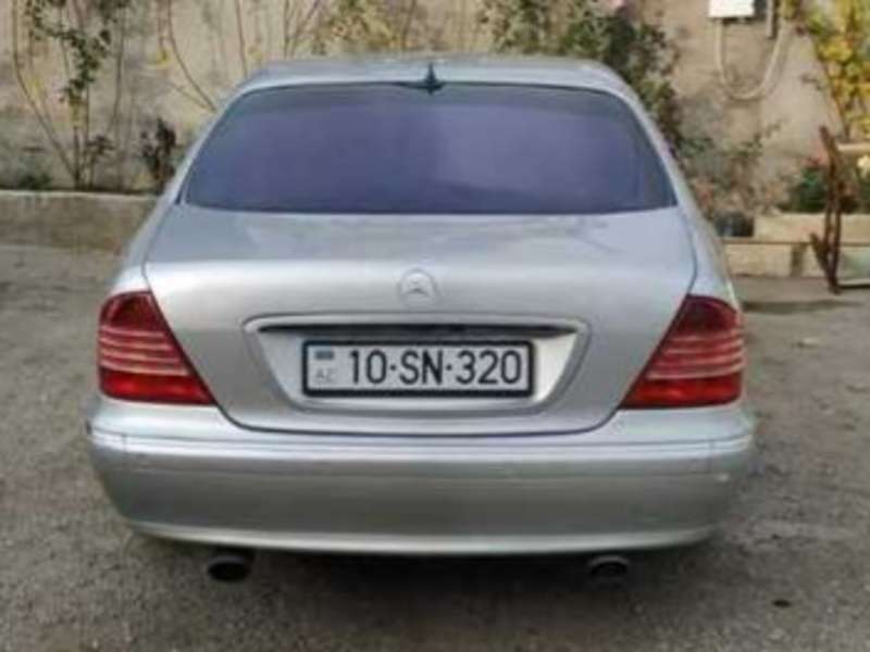 Mercedes S 320, 2002 il, 3.2 L, 329 000 km