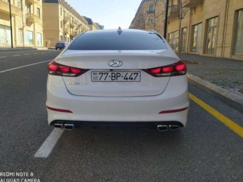 Hyundai Elantra, 2018 il, 2.0 L, 83 686 km