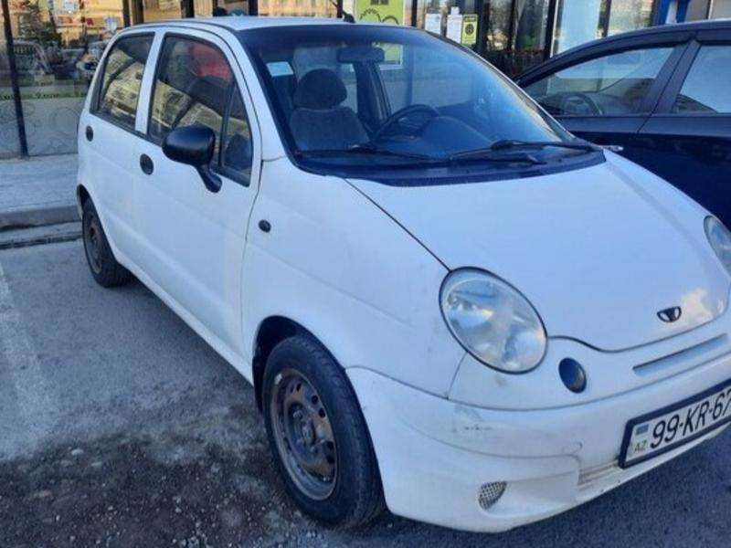 Daewoo Matiz, 2007 il, 0.8 L, 168 560 km