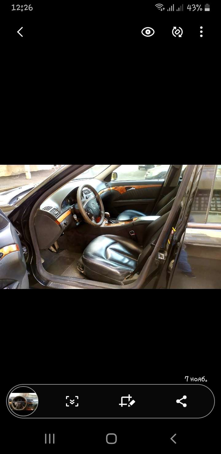 Mercedes E 220, 2004 il, 2.2 L, 206 390 km