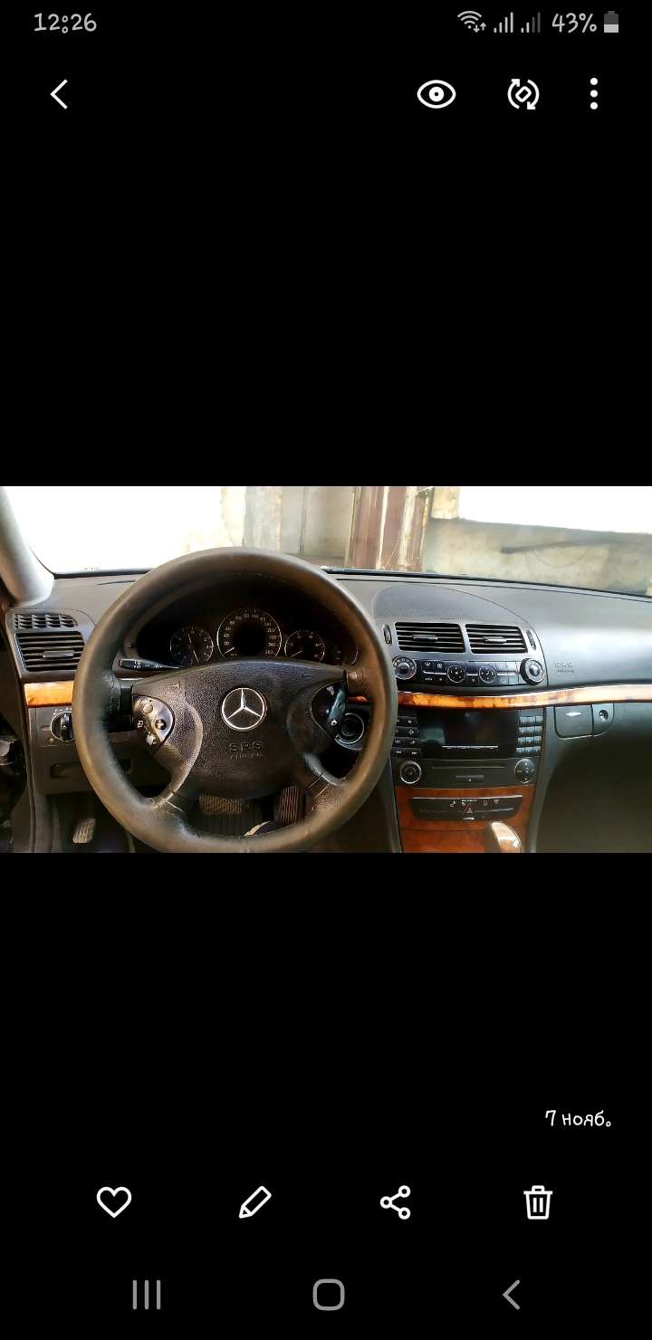 Mercedes E 220, 2004 il, 2.2 L, 206 390 km