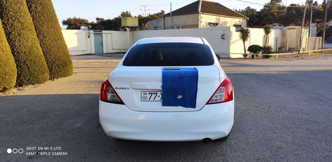 Nissan Sunny, 2014 il, 1.5 L, 125 000 km